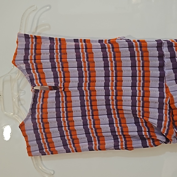 Zara Purple and Orange Knit Dress - Picture 10 of 16